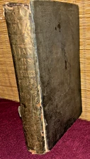 Antique 1856 Book: Indian Wars of the United States from the Discovery...