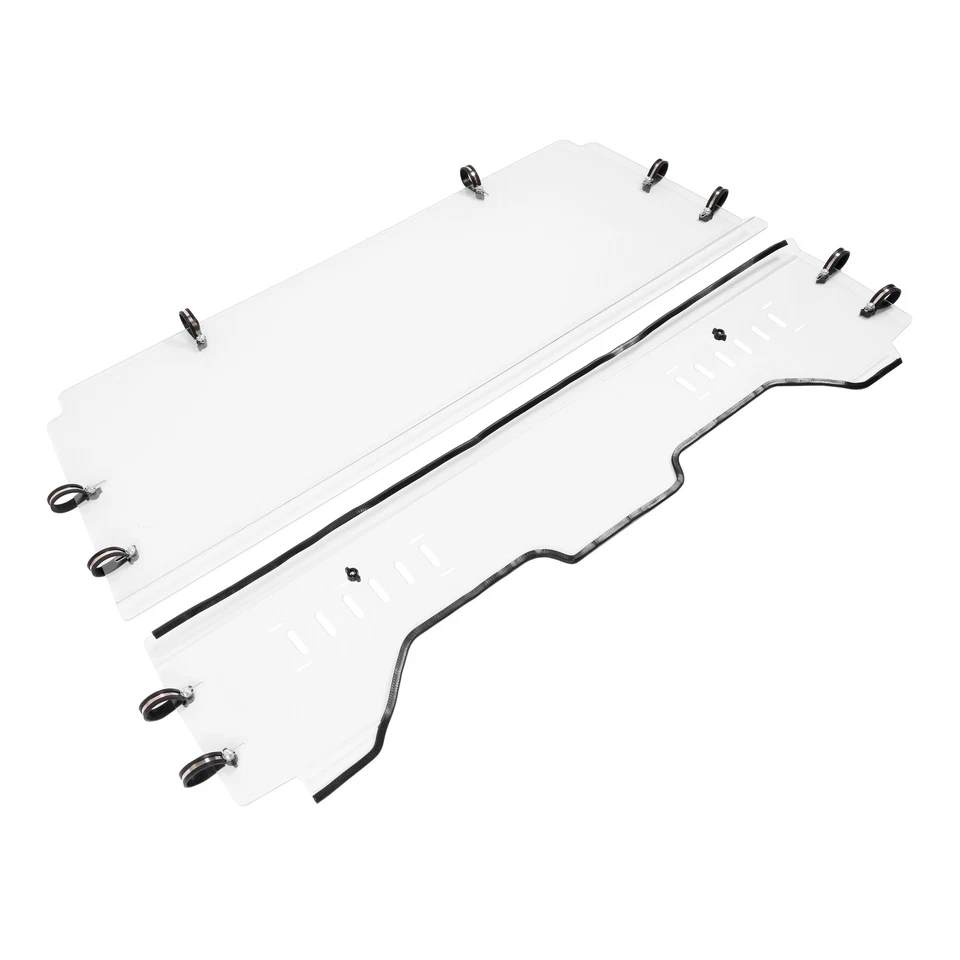 For HONDA BIG RED 4X4 MUV700 2009-2013 Full Clear Vented Windshield Foto 2 de 4