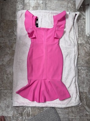 Pink classy bandage dresses for women