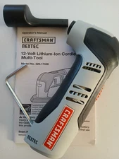 Craftsman 12v 12 Volt Nextec 320.61199 Oscillating Multi Tool from Kit 320.17438