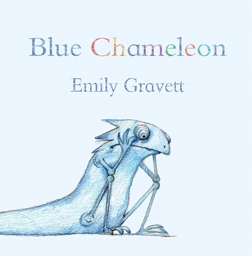 Blue Chameleon by Emily Gravett Hardback Book The Fast Free ShippingFREE US DELIVERY | ISBN: 0230704247 | Quality Books