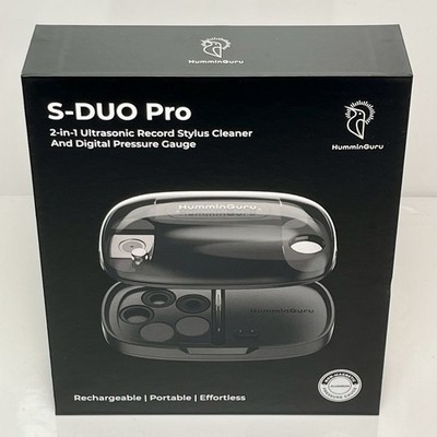 HumminGuru S-DUO Pro Ultrasonic Stylus Cleaner Digital Gauge USB-C