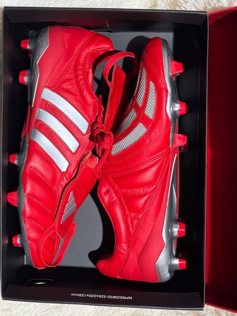 Mew adidas Predator Mania FG EF3658 US 11 Red Soccer Cleats thumbnail 7