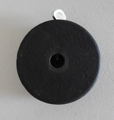 Teleskop Montierung Gegengewicht Gewicht 1 Pfund 12 Unzen Sandguss (?) Eisen 1/2" Bohrung - Bild 1 von 4