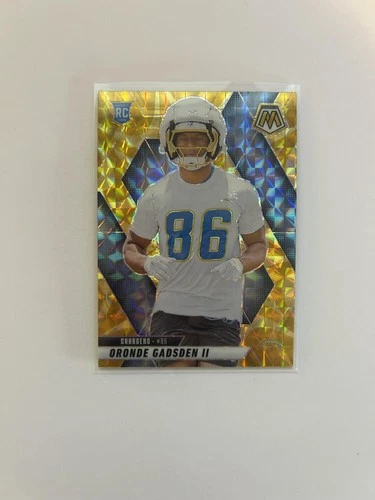 2025 Panini Mosaic Football Reactive Yellow Oronde Gadsden II #374