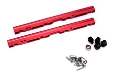 Fast Lsxr Billet Fuel Rail Kit Ls1ls6 Red Fast Lsxr Billet Fuel Rail Kit Ls1ls6 Red