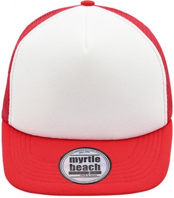 5 Panel Flat Peak Cap 5 Panel Mesh Cap mit flachem Schild | MB6207