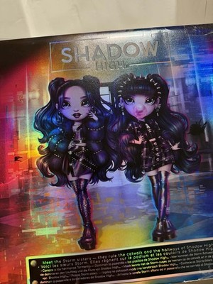 Rainbow Shadow High Naomi And Veronica Storm Special Edition Dolls (damaged box)