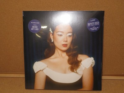 Laufey Bewitched Goddess Edition Navy 2LP Vinyl Signed Art Card Sealed