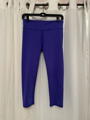 Fabletics Define Powerhold Midrise Capri Leggings Purple Size Small