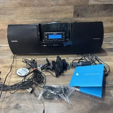 Sirius XM SUBX2 Dock & Play Portable Satellite Radio Boombox No Remote