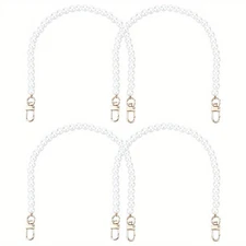 1bag pack of 4 Bead Chain Strap Replacement Chain Handbag with Bags Wallets