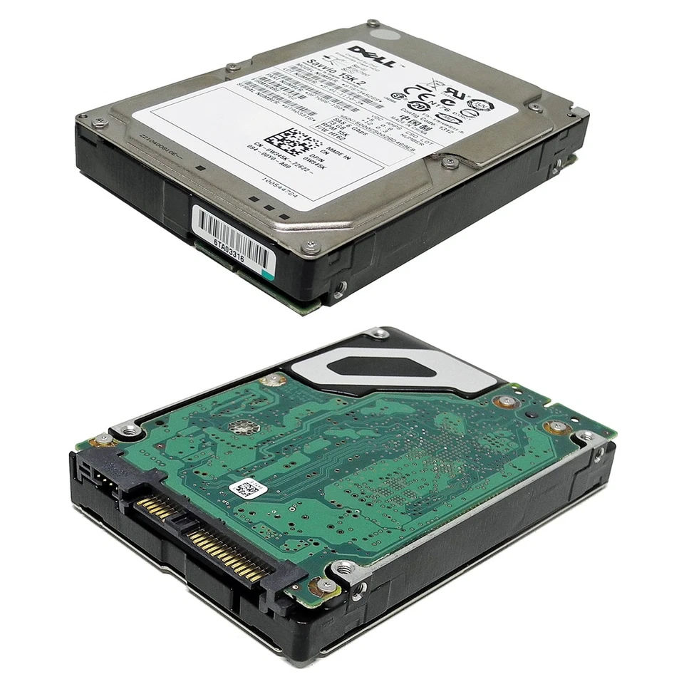 Dell Seagate ST91000640SS 1TB SAS 6Gb 7.2k 2.5“ Festplatte HDD 09W5WV - Bild 2 von 3