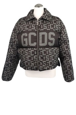 GCDS Damen Jacke Gr. 36 (S) Schwarz NEU Daunenjacke  Jacke