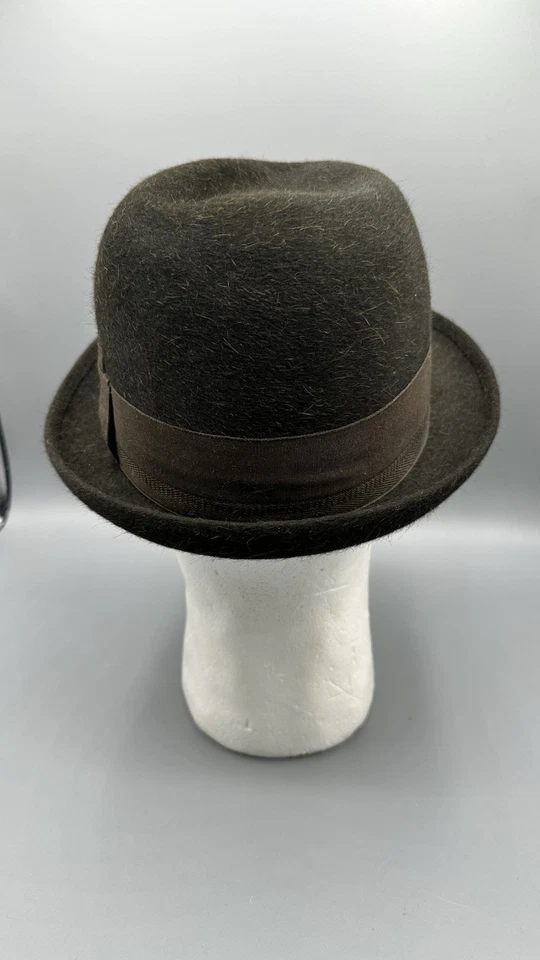 Vintage Borsalino Biella Hat Size 5 1/2 Made In Italy - Image 3 of 4