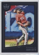 2019 Panini Diamond Kings Blue Framed Juan Soto (Red Jersey) #65 3c7