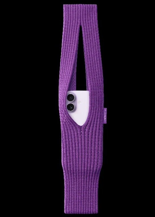 ISSEY MIYAKE iPhone 口袋 - 短紫色 — 第 3/4 张图片