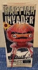 Schylling • Martian Invader • Tin Wind-Up Alien Toy • Replica • New In Box!
