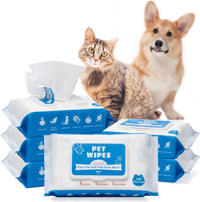 Dog Wipes for Dogs Cats, 600 Count All Purpose Cleaning Pet Wipes, Dog Ear Wipes