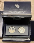 2012-S $1 American Eagle San Francisco Two-Coin Silver Proof Set OGP/Box/COA