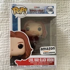 Funko Pop! Marvel Captain America Civil War – Black Widow #1146 Amazon Exclusive