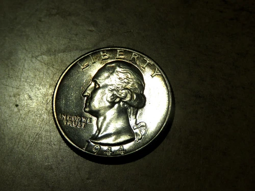 Nice Better Date Brilliant Uncirculated 1944 Washington Silver Quarter B26