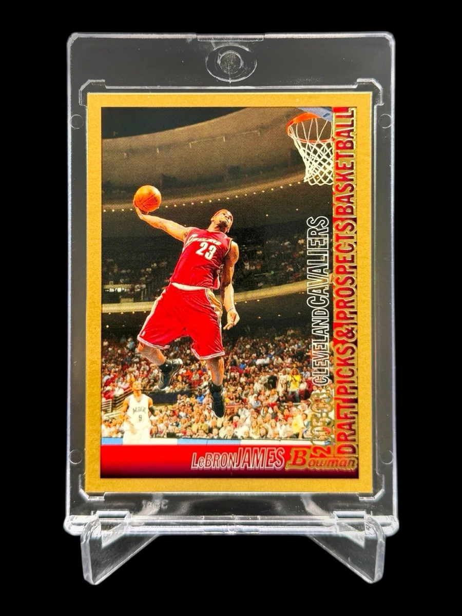 Bowman LeBron James Basketball Rookie Sports Trading Cards for