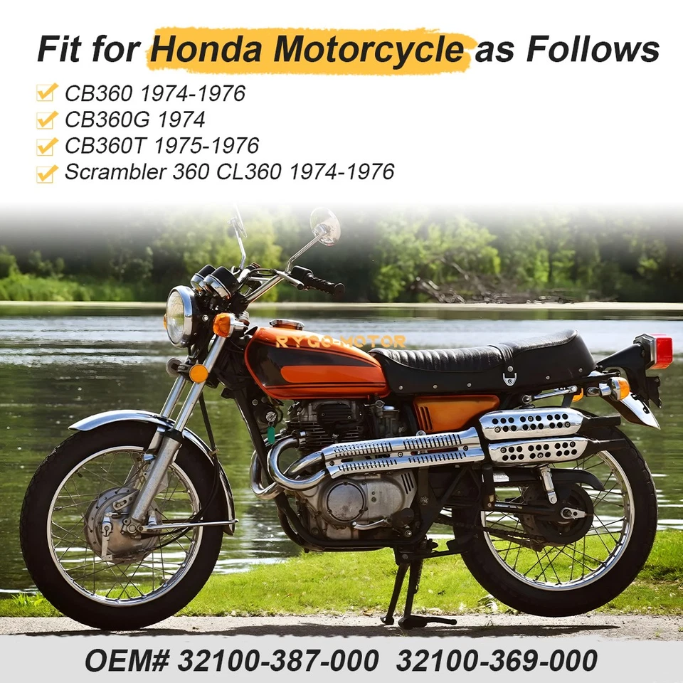 Arnés de cableado principal para Honda CB360 1974 1975 1976 / CB360G 1974 32100-387-000 Foto 2 de 4