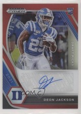 Deon Jackson Missing Prizm 2021 Prizm Red Auto