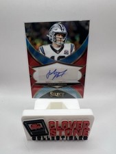 2024 Panini Select Johnny Hekker Red Auto /75 SSP-JHR NFL Carolina Panthers