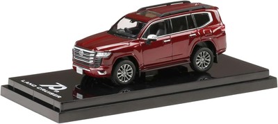 HJ64 1/64 Toyota Land Cruiser (JA300W) ZX Dark Red Mica Metallic