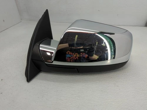 2012-2013 Gmc Terrain Driver Left Side View Power Door Mirror Chrome VIZOZ