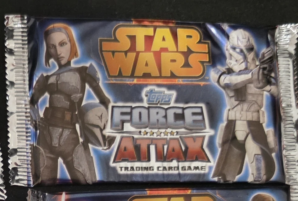 Star Wars Force Attax Serie 4 Booster Pack Neu OVP Selten Sammelkarten. - Bild 1 von 1