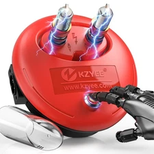 KS30 Dual Holes Spark Plug Tester 12V Car Engine Coil & Ignition Diagnostic Tool