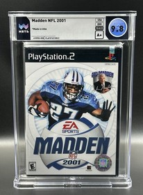 Madden NFL 2001 &bull; WATA 9.8 A+ &bull; George Titans PSA &bull; PlayStation 2 &bull; Not VGA/CGC