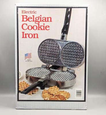 Palmer Electric Belgian Cookie Iron Model 1130 USA