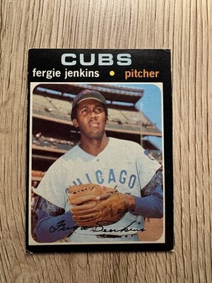 FERGIE JENKINS 1971 Topps Baseball Card