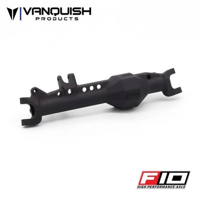 Vanquish F10 Aluminum Front Axle Housing (Black) / VPS08655