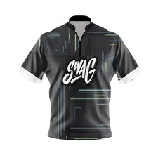  Custom Name Swag PC Bowling Jersey Shirts Size S-5XL