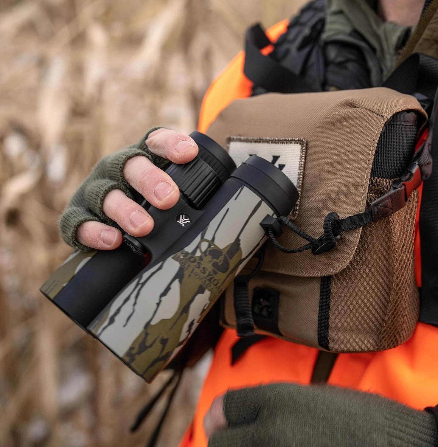 Vortex Optics Crossfire HD 10x42 Mossy Oak Bottomland Binocular CF
