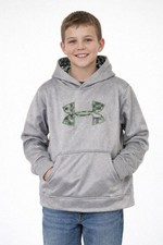 Under Armor Boys Hooded Liner Pullover Sweater YMD/JM/M Fast Shipping 