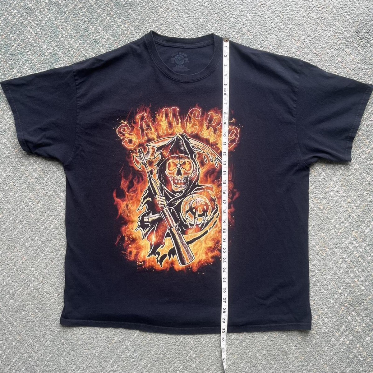Sons of Anarchy SAMCRO Graphic T-Shirt Size 2XL View 6