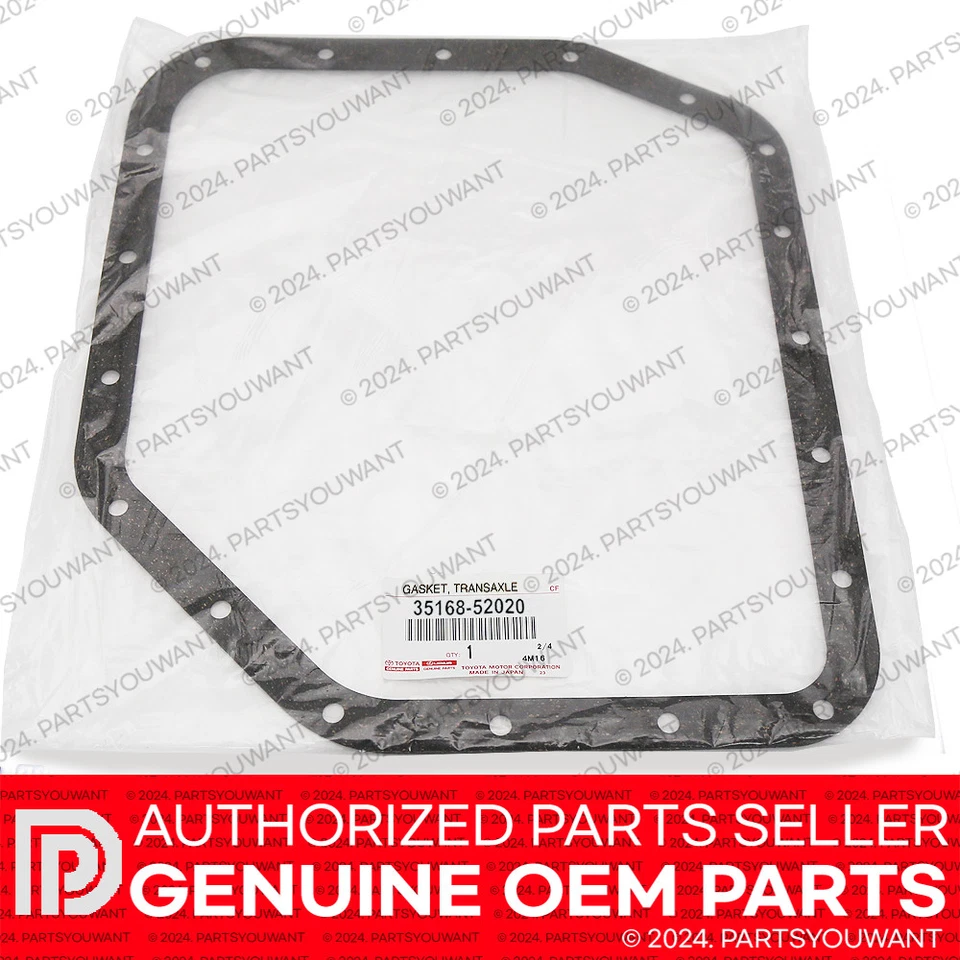 GENUINE Toyota Scion OEM Auto Transmission Oil Pan Gasket 35168-52020 3516852020 - Image 2 of 3