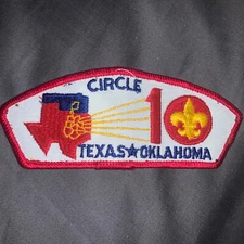 Used CSP Circle Ten Council Texas Oklahoma T-1