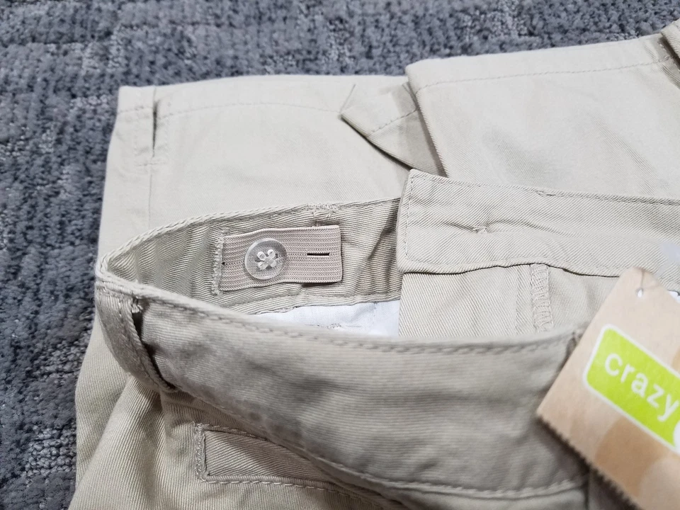 Новый Crazy 8 хаки шорты школьной формы. Размер 5 с регулируемой талией - Изображение 3 из 3