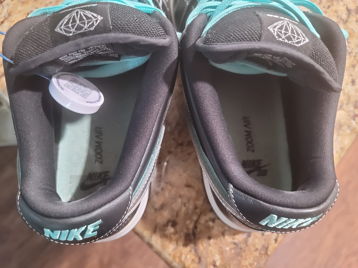 Nike SB Dunk Low Pro OG Diamond Supply BV1310 001 EUC Original Box