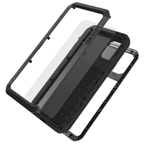 Coque antichoc etanche iPhone 11 - LOVE MEI FRANCE- Gris - Photo 3 sur 11