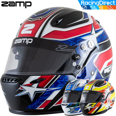 ZAMP ZR-72 Graphic Helmet | SA2020 FIA8859 Rated Auto Racing