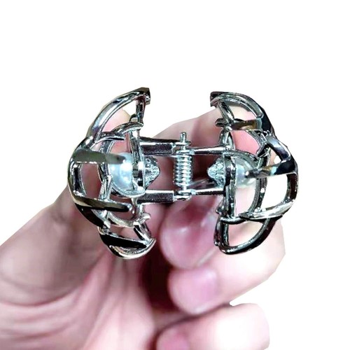 4 Stück Blume Stil Kleine Metall Haarkralle Clips Fang Haarspange Kiefer Klemme für Frauen - Bild 2 von 3