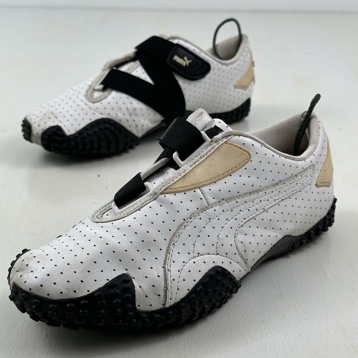 VTG Puma Women's Mostro Sneakers Sz 8 White 341953-03 VTG Puma Women's Mostro Sneakers Sz 8 White 341953-03